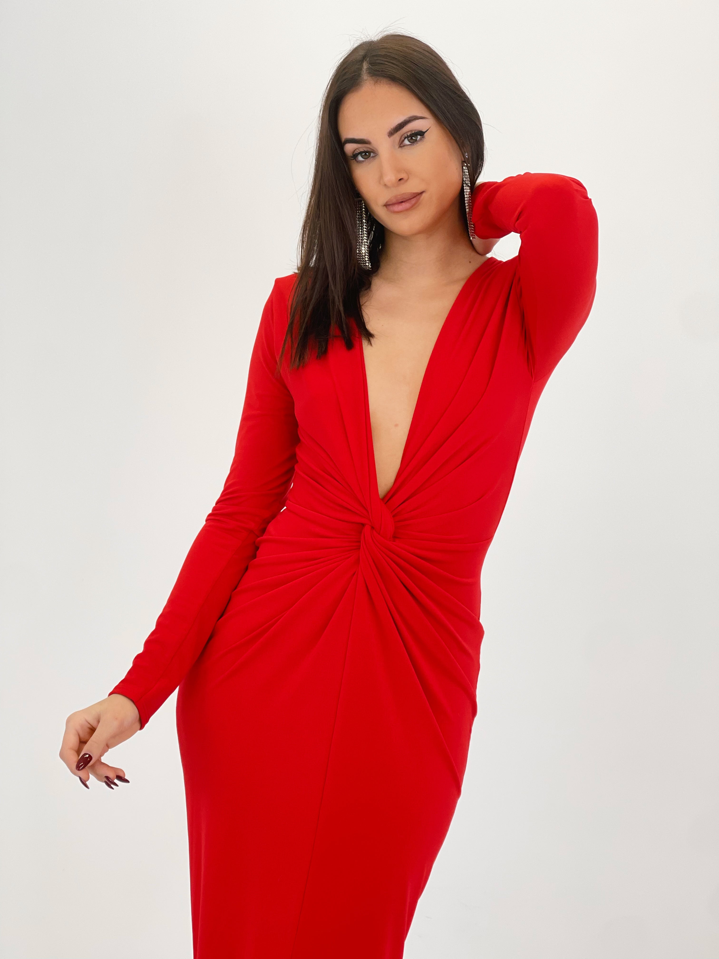 Vestido anudado Valentina