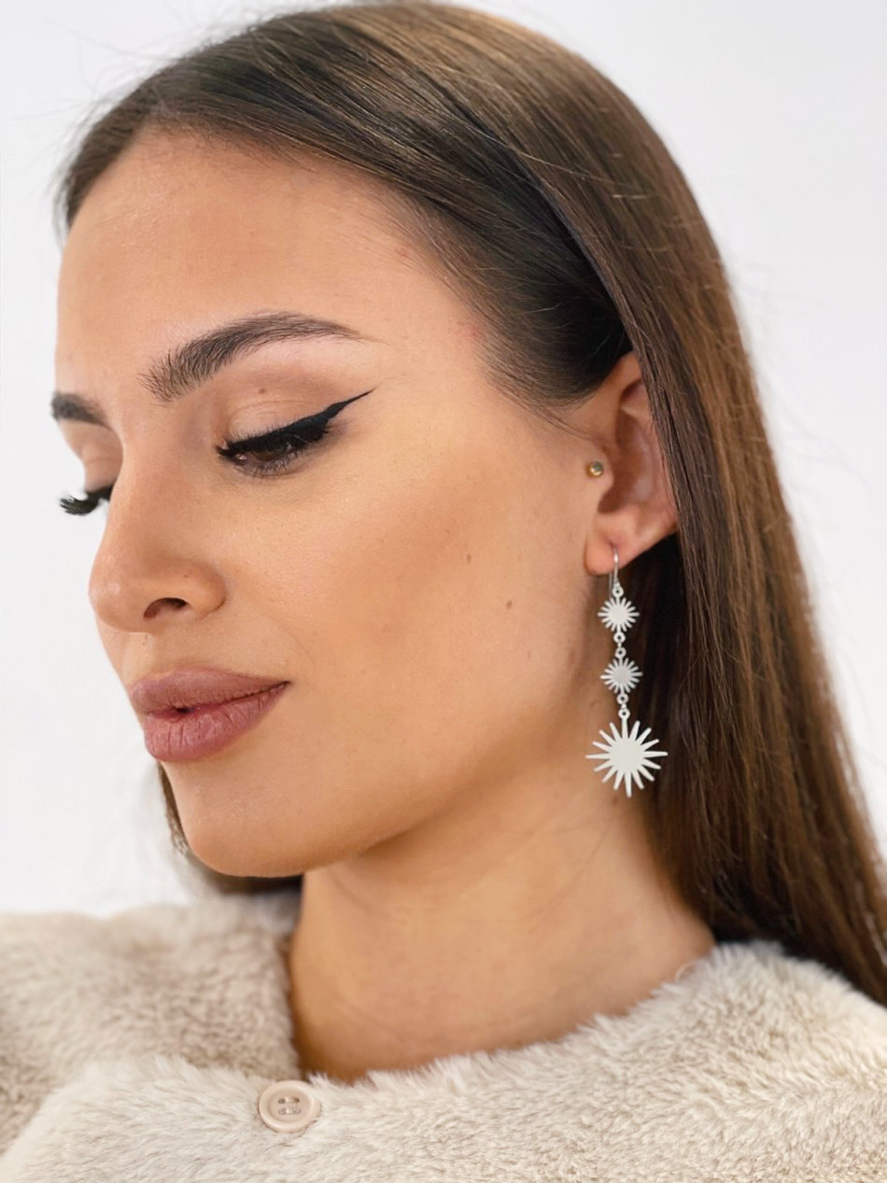 Pendientes aros redondos