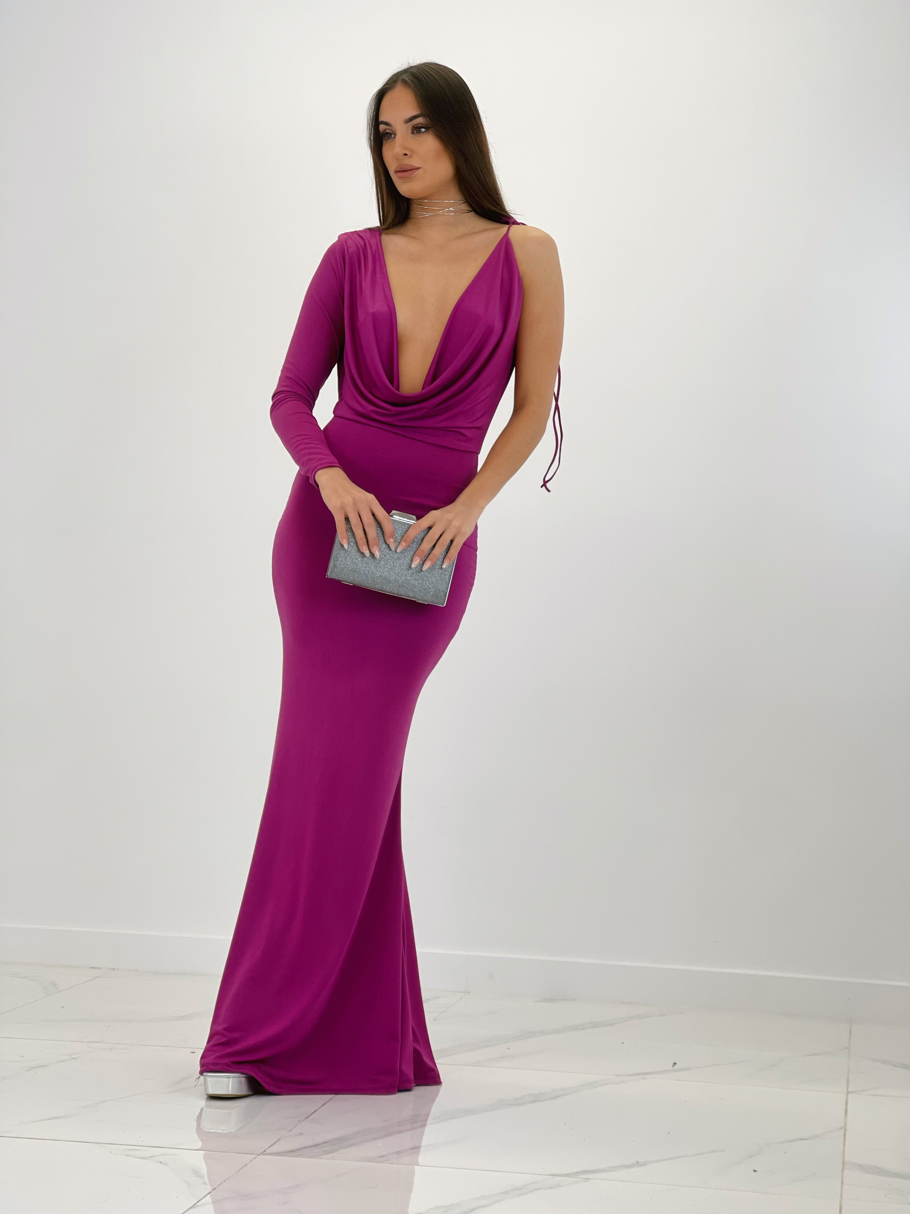 Vestido cascada Idara