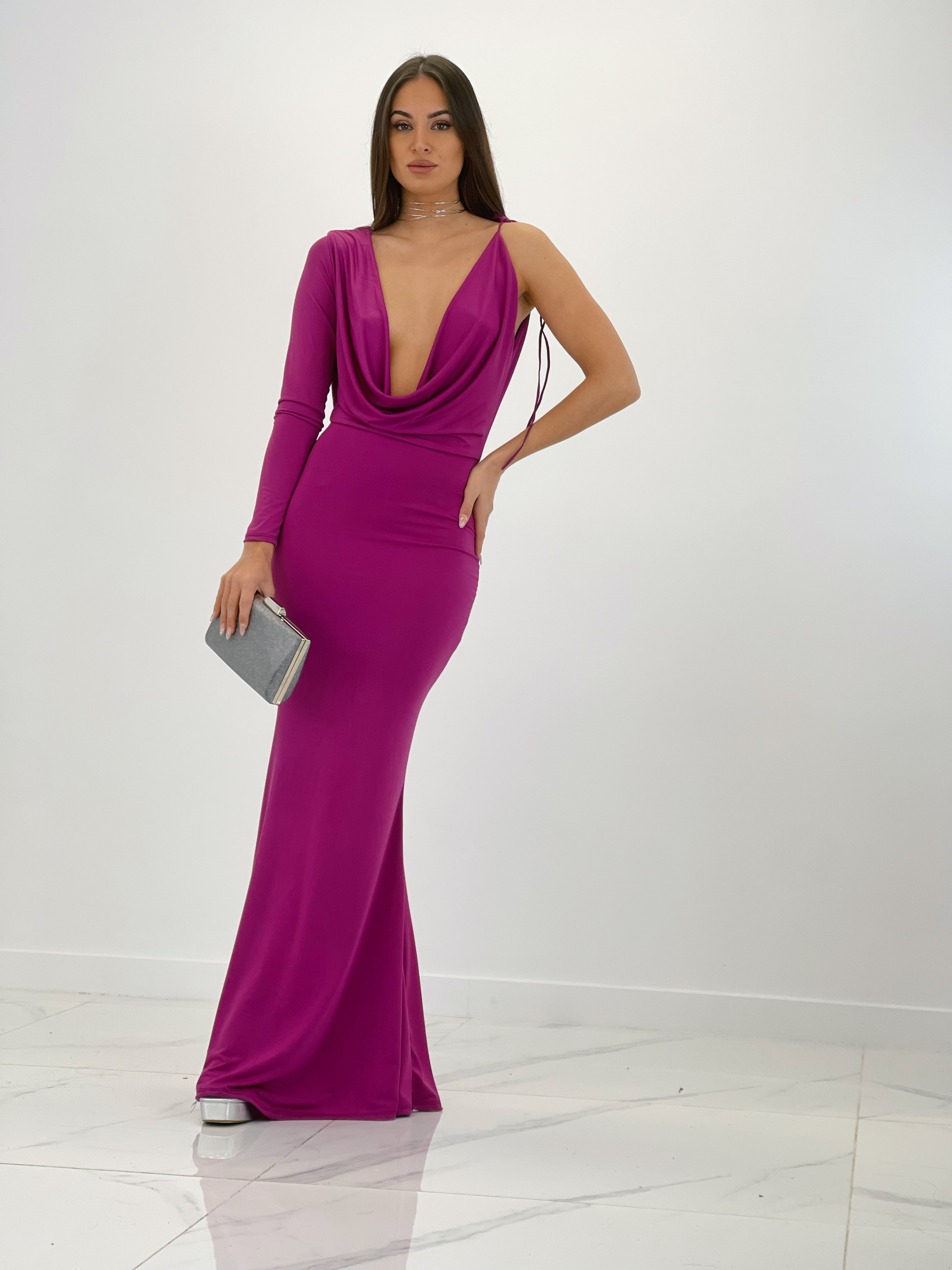 Vestido cascada Idara