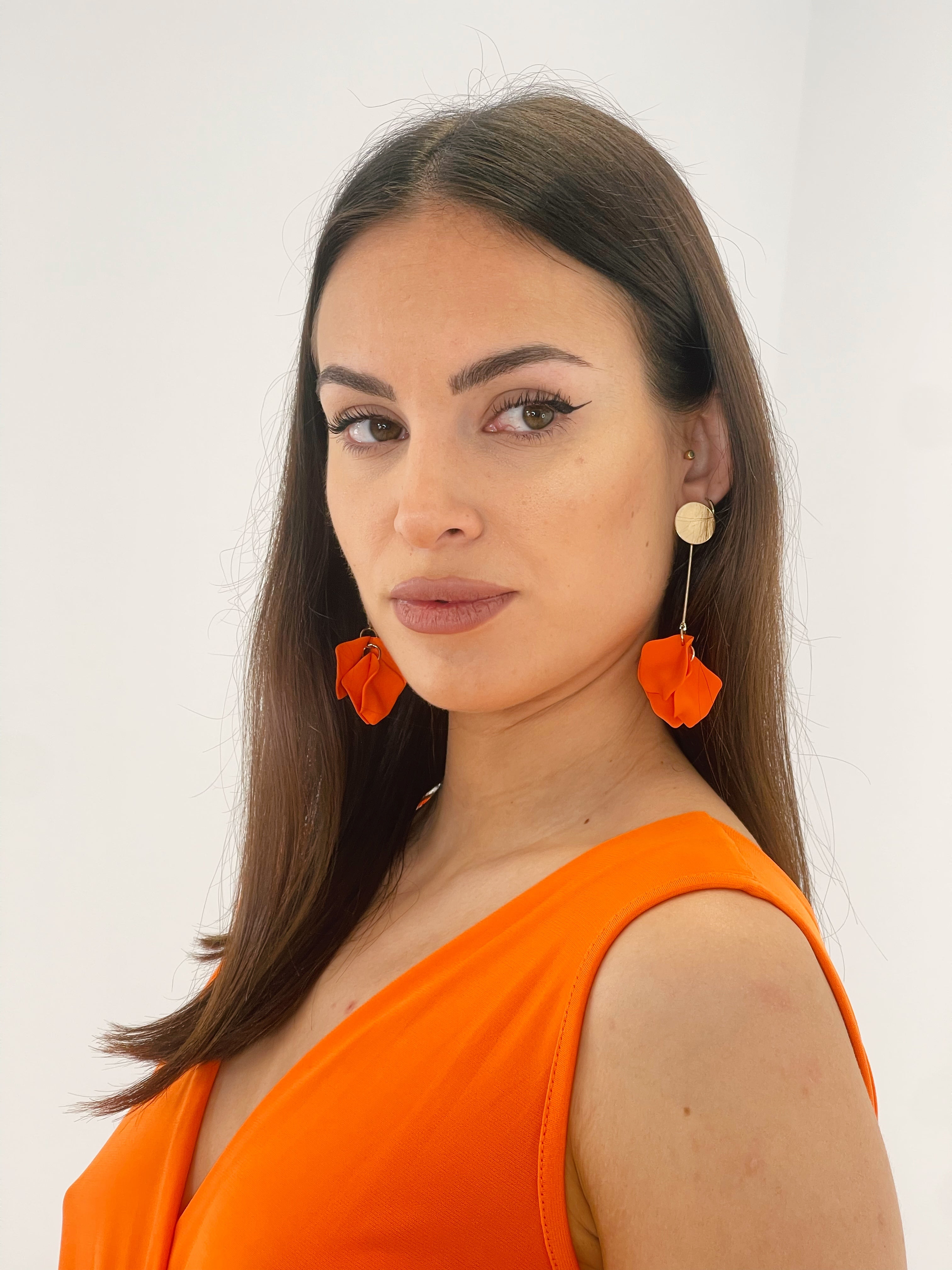 Arracades pètals ram