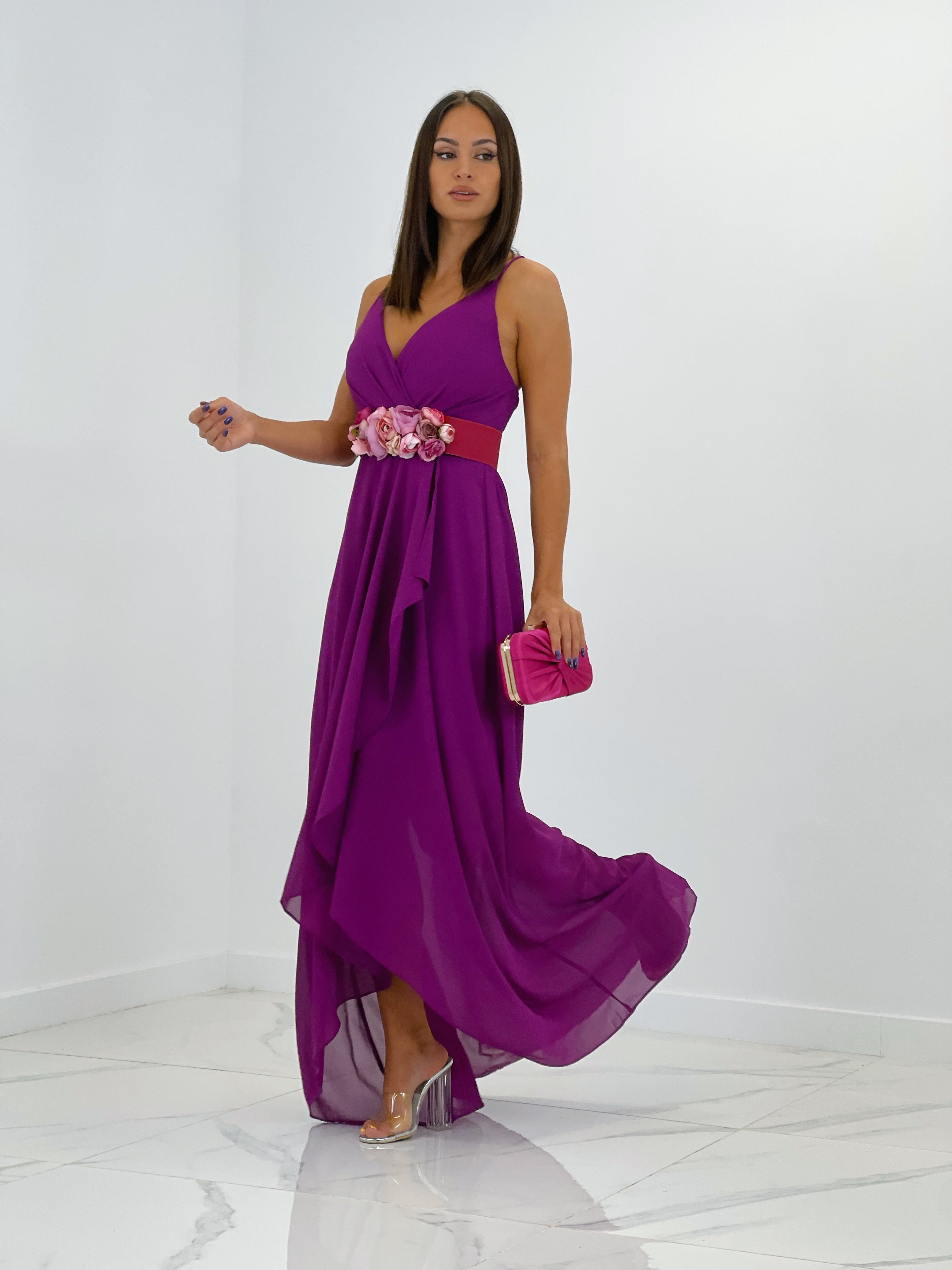 Vestido drapeado cruzado Flex - Zebra&Maduixa®