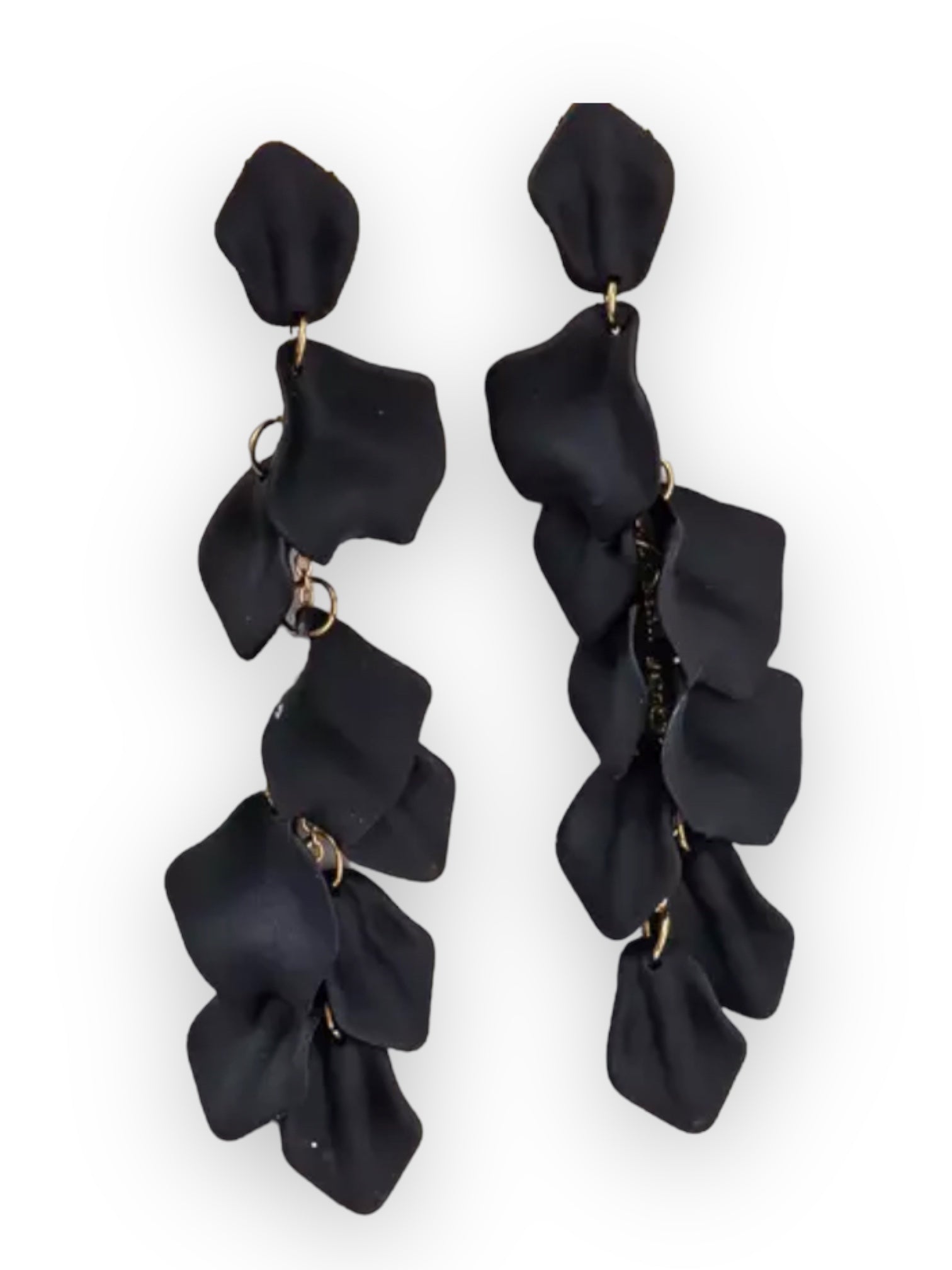 Pendientes pétalos cascada