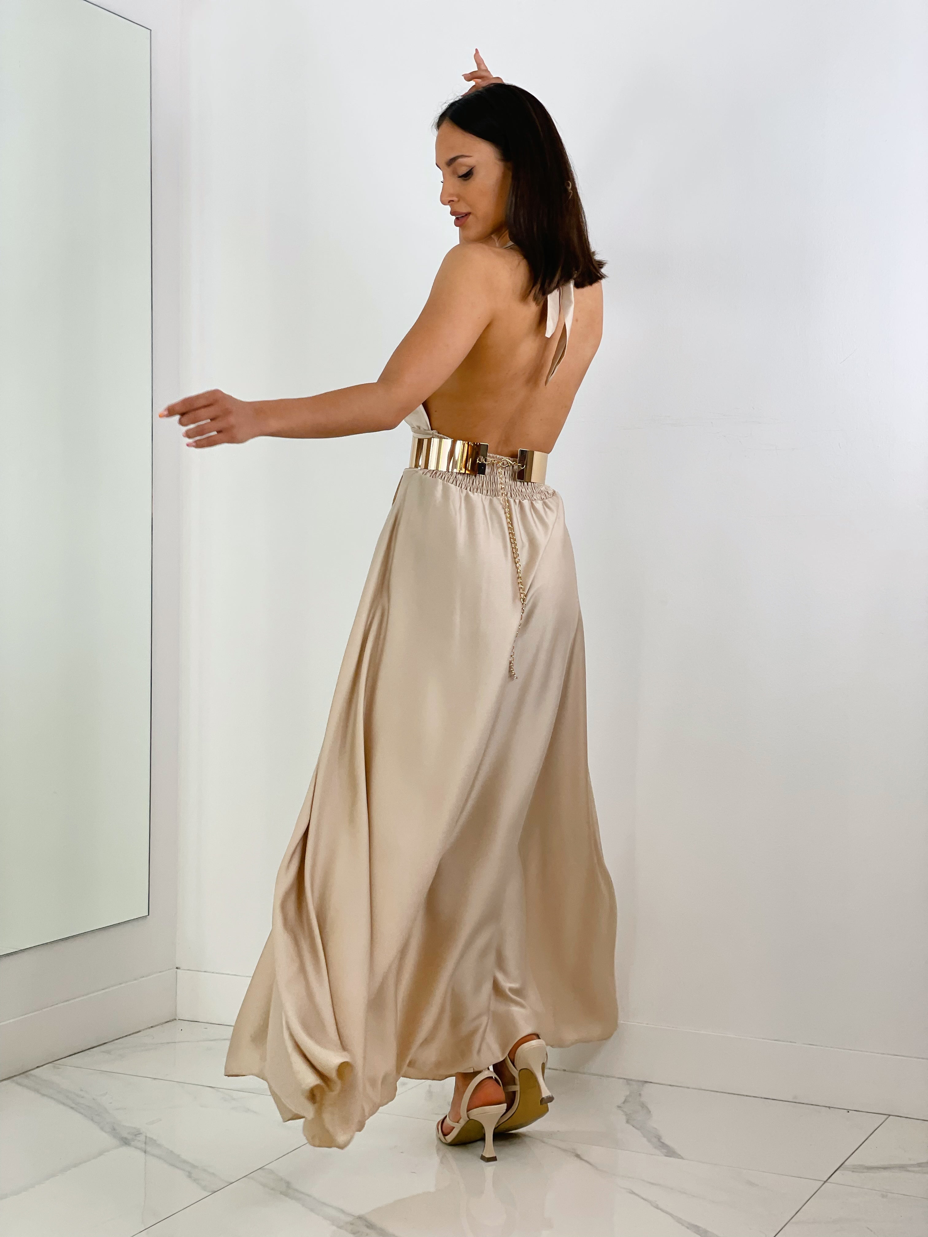 Vestido satinado multiposición - Zebra&Maduixa®