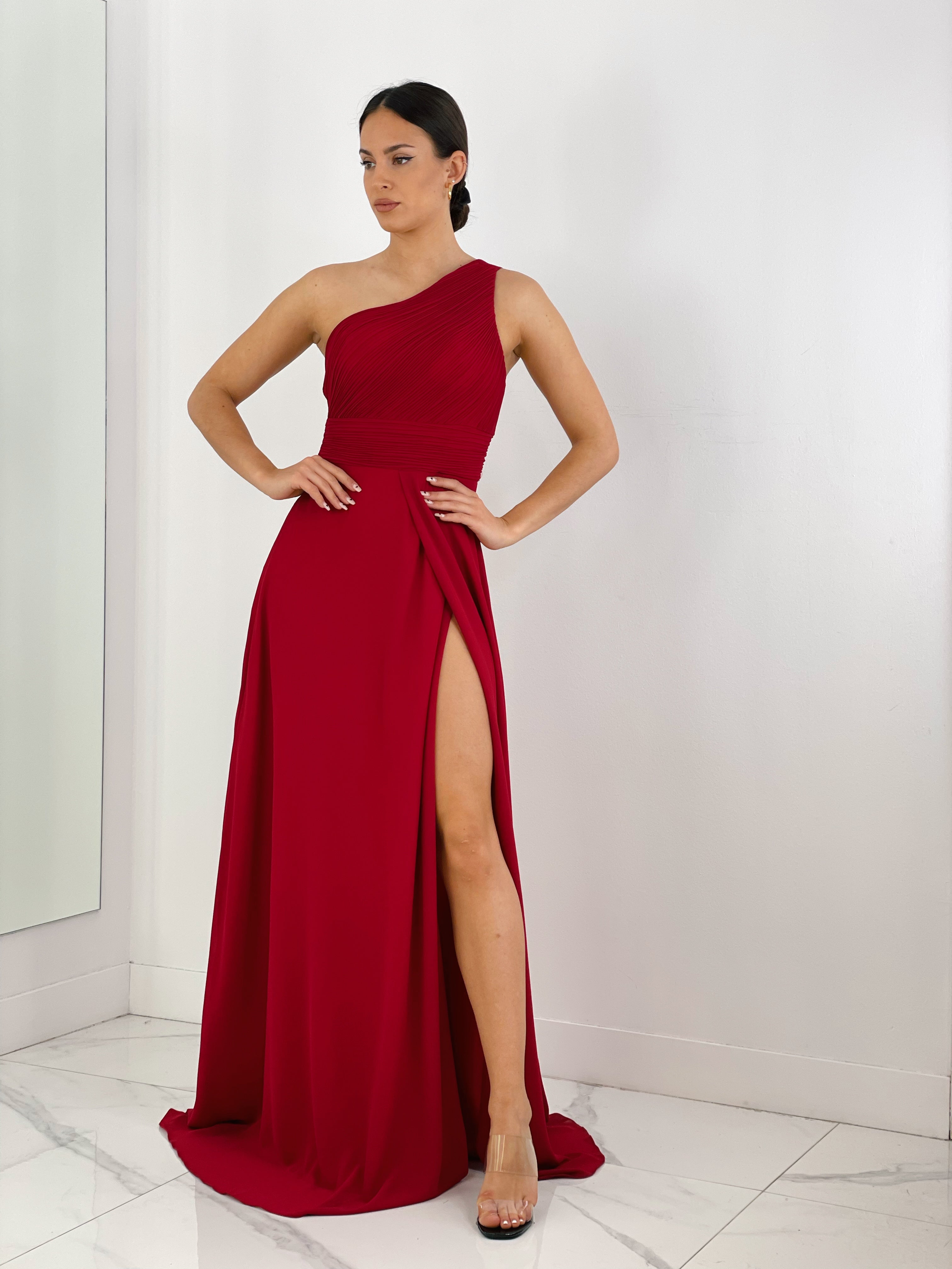 Vestido drapeado romano Julia - Zebra&Maduixa®