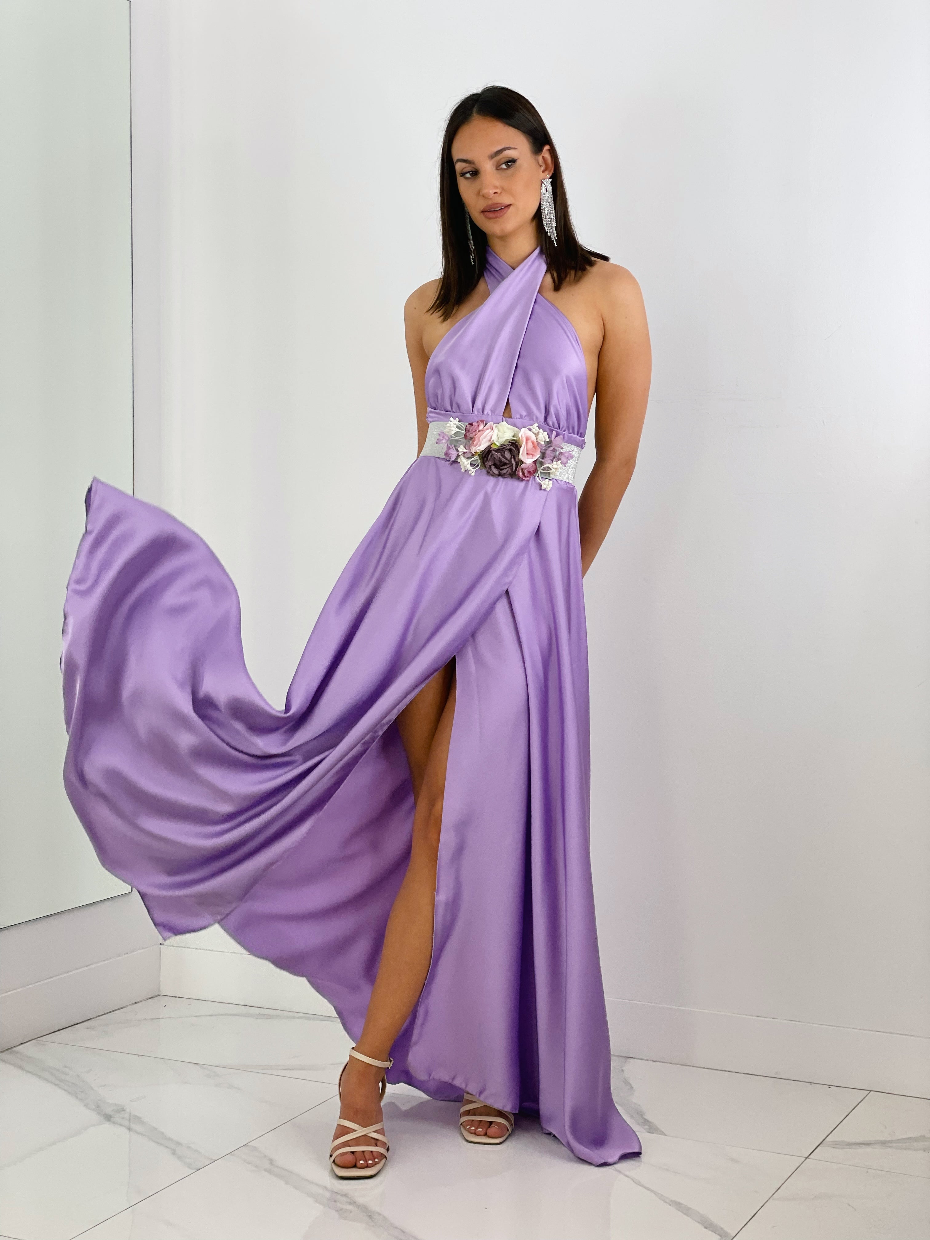 Vestido satinado multiposición - Zebra&Maduixa®