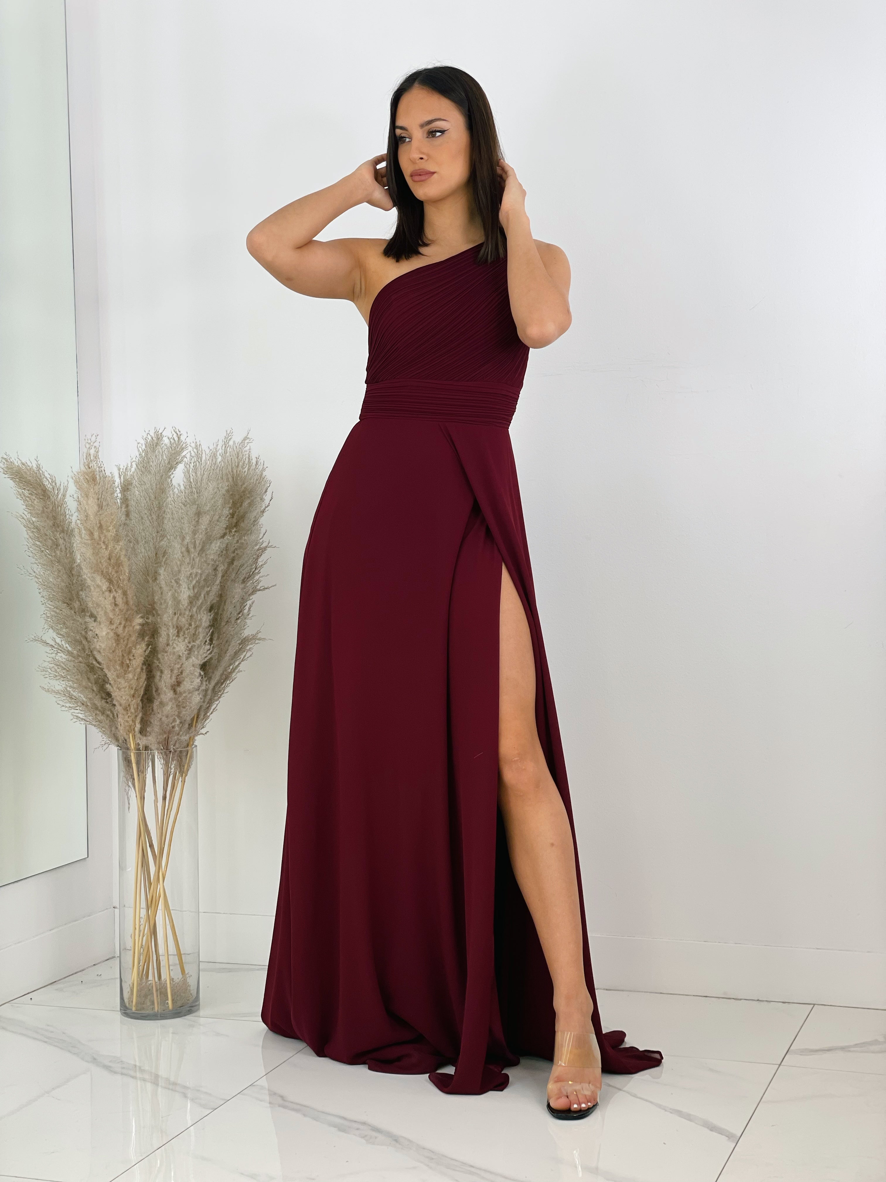 Vestido drapeado romano Julia - Zebra&Maduixa®