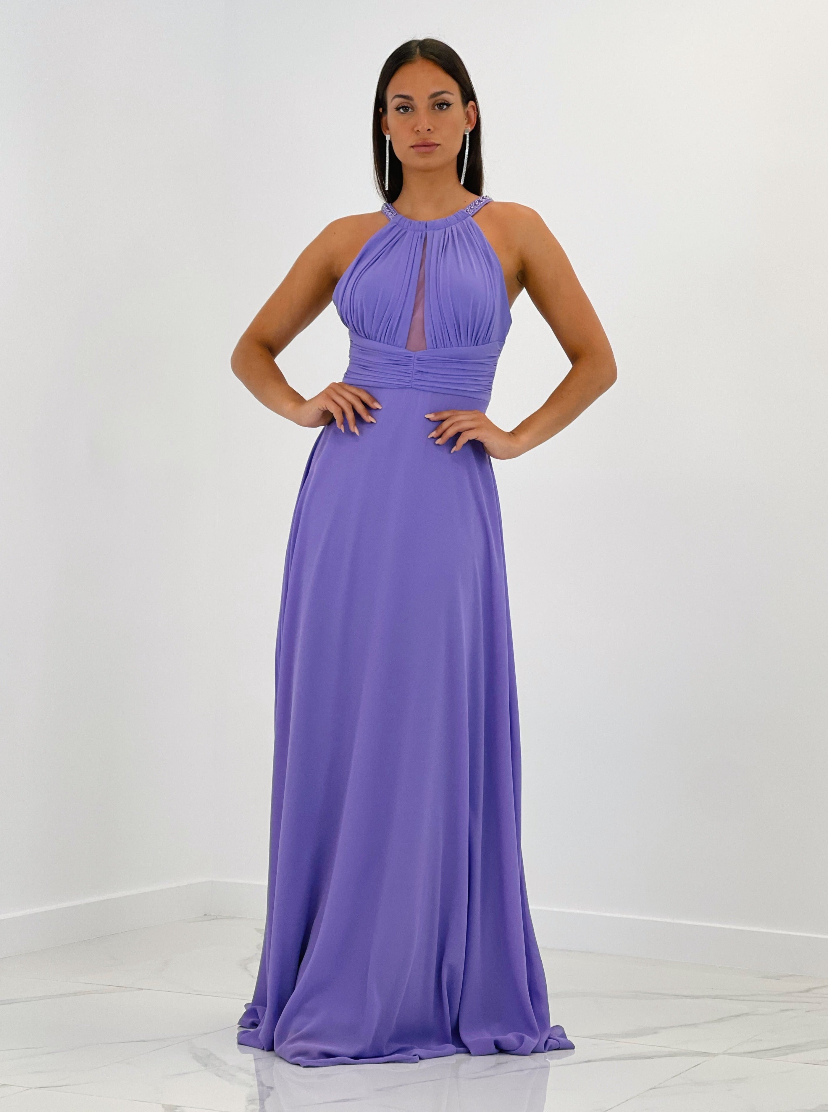 Vestido escote halter Diana - Zebra&Maduixa®