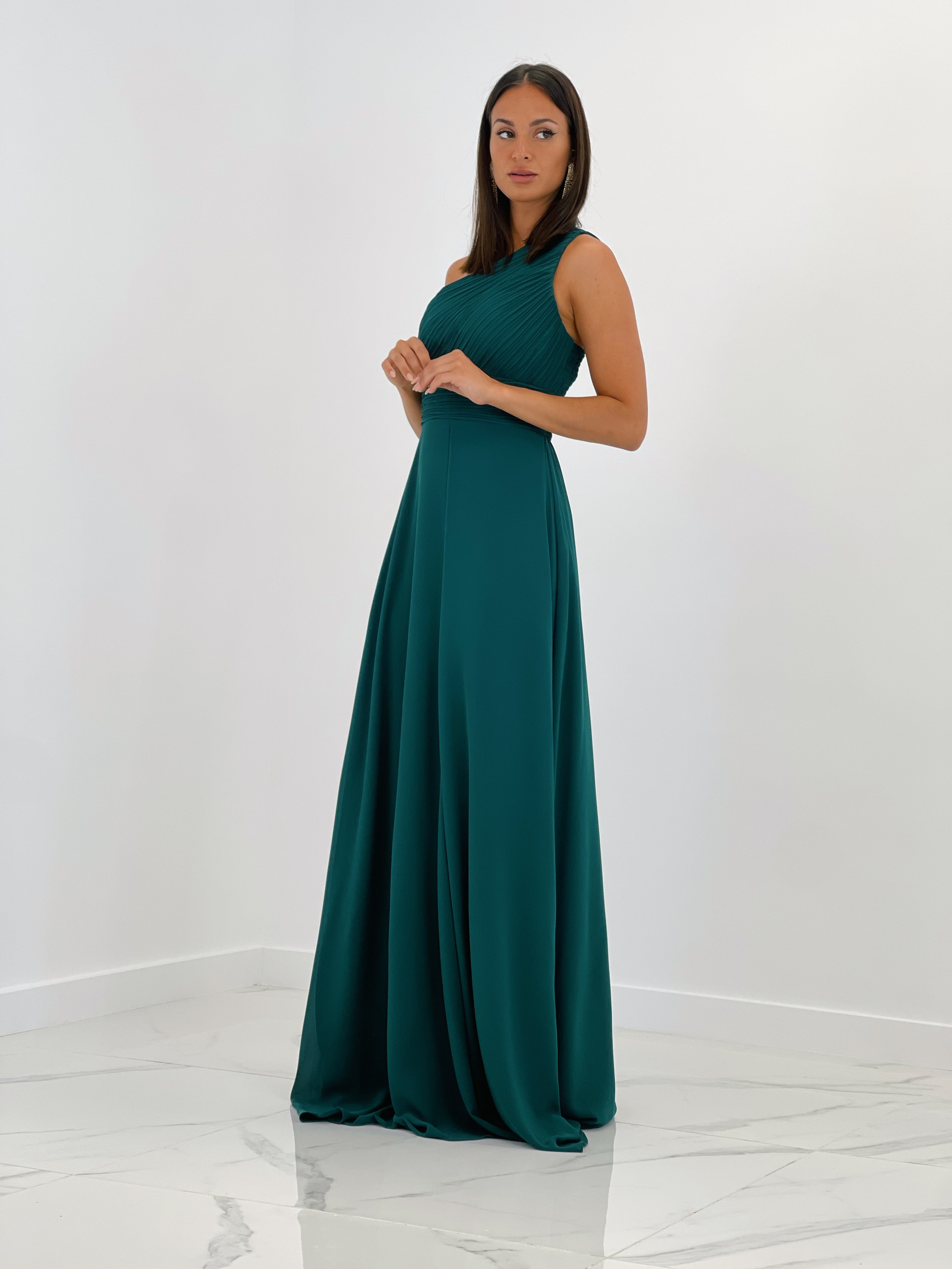 Vestido drapeado romano Julia - Zebra&Maduixa®