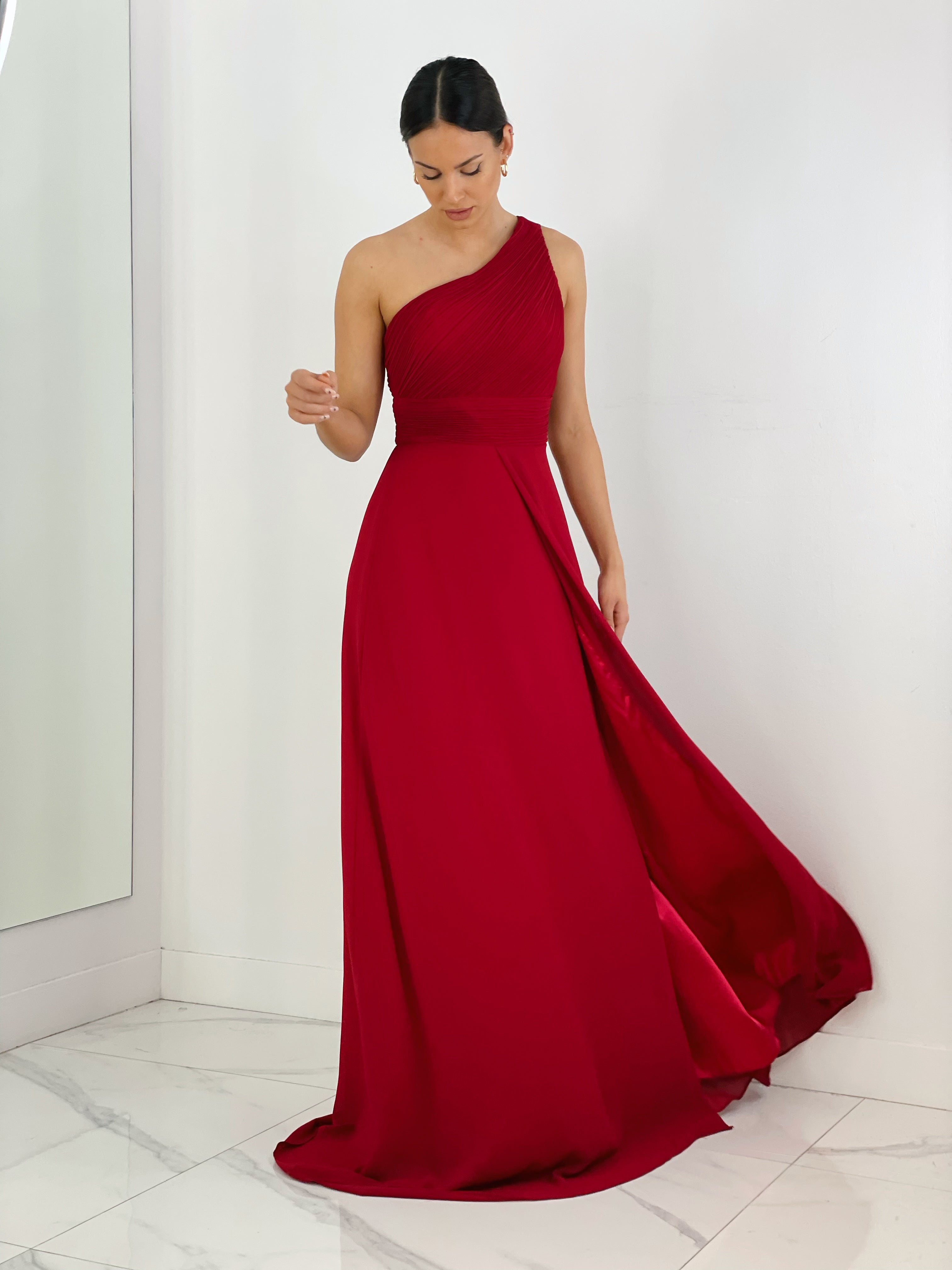 Vestido drapeado romano Julia - Zebra&Maduixa®